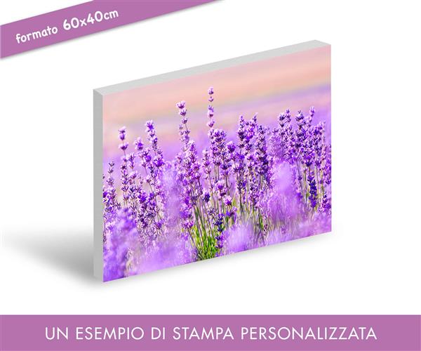 Quadro cm 45x30 personalizzato telaio 2 cm